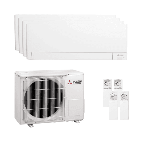 Climatiseur 4-en-1 avec wifi Mitsubishi MSZ-AY 2,5 kW (3) + 3,5 kW avec la référence MXZMSZAY-25252535-83 de la marque MITSUBISHI