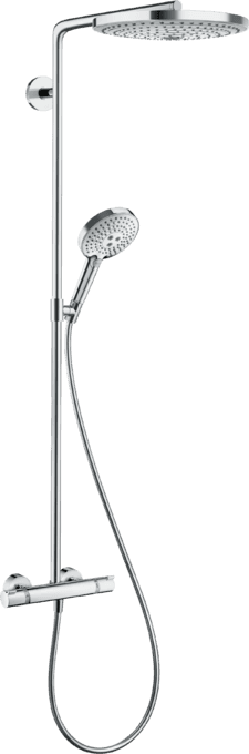 Ensemble de douche thermostatique Raindance Select S Showerpipe 300 avec la référence 27133000 de la marque HANSGROHE