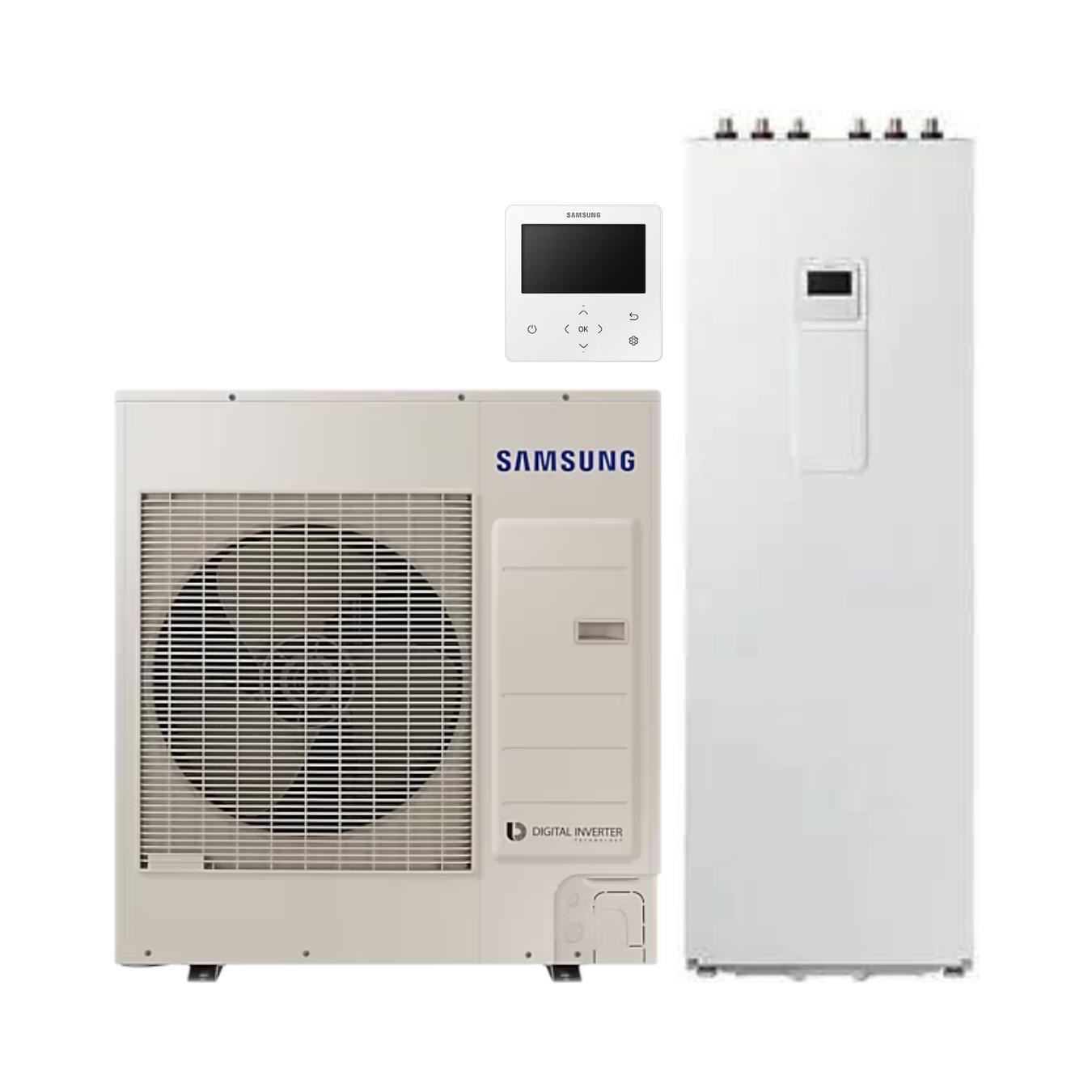 Ensemble aérothermie monobloc Samsung EHS 8 kW + Kit Hydro de 260 litres avec la référence EHS260R328 de la marque SAMSUNG