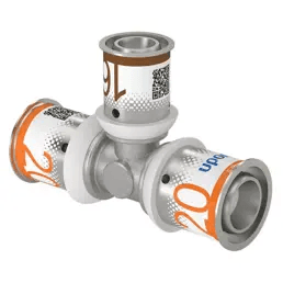Reduced Tee 20x16x20 Uponor S-Press PLUS with reference 1070568 from the brand UPONOR