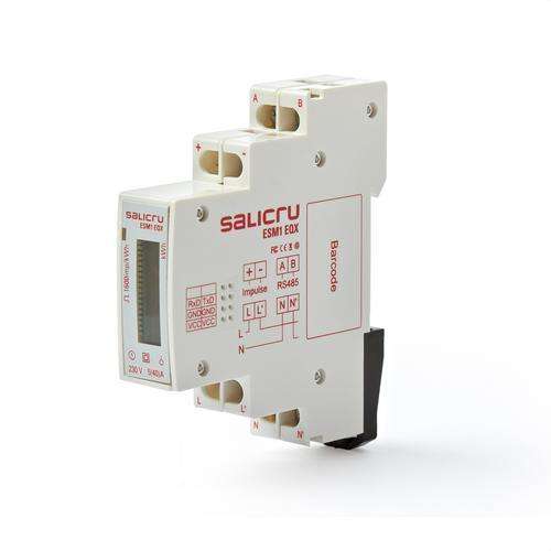 Compteur d'énergie Smart Meter monophasé ESM1 EQX avec la référence 6B2OP000008 de la marque SALICRU