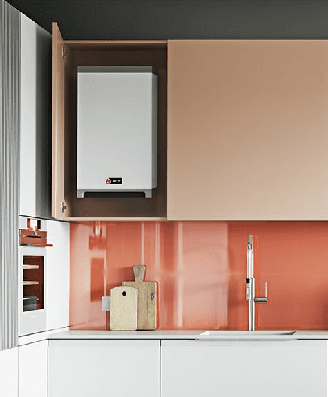 Chaudière à condensation Thermor KOMPAKT HR ECO 24/28 avec la référence 750146 de la marque THERMOR