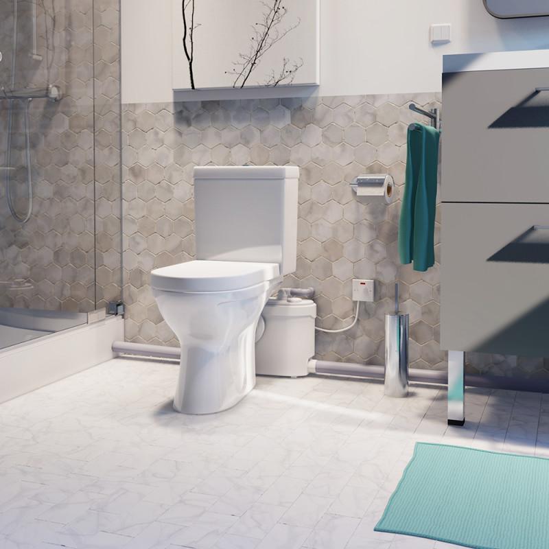 Sanibroyeur SFA SANISLIM pour salles de bains complètes avec la référence SANISLIM de la marque SFA SANITRIT