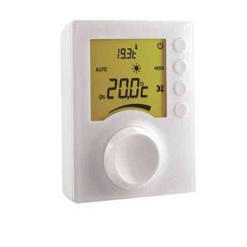 Thermostat d'ambiance filaire pour chaudière/pompe à chaleur non réversible TYBOX 31 avec la référence 6053001 de la marque DELTA DORE