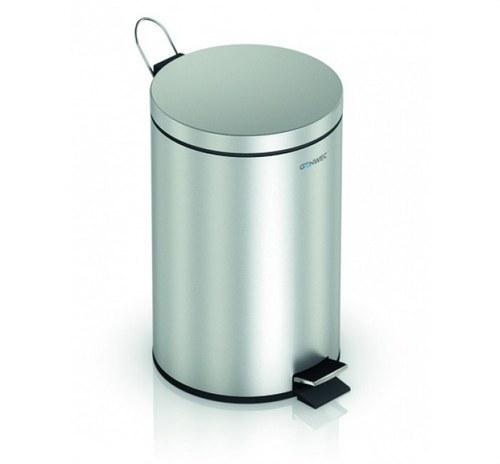 Poubelle à pédale 5L inox satiné avec la référence GW06 02 04 01 de la marque GENWEC