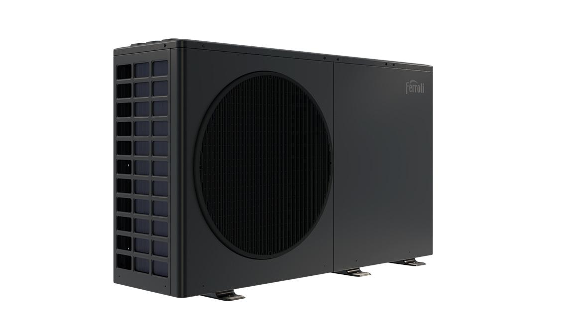 Pompe à chaleur aérothermique monobloc R290 Ferroli OMNIA Life M 16 kW avec commande avec la référence 4B4770169 de la marque FERROLI