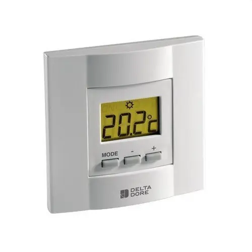 Thermostat d'ambiance filaire Delta Dore Tybox 21 avec la référence 6053034 de la marque DELTA DORE