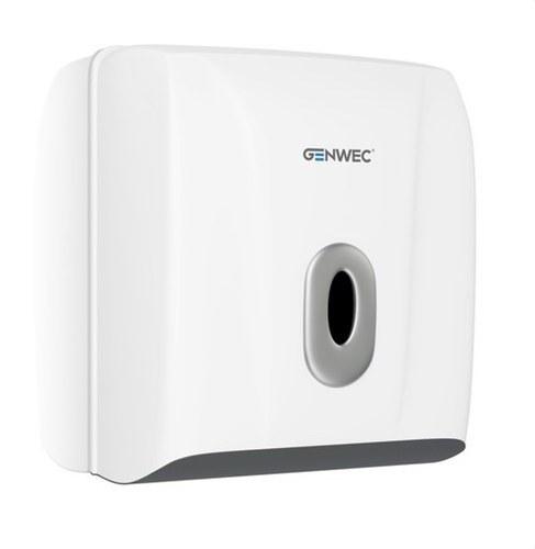 White ABS Paper Towel Dispenser with reference GW03 20 01 00 from the brand GENWEC