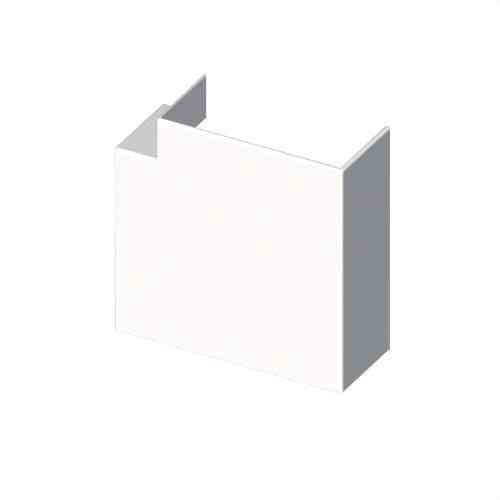 Angle plat blanc 20x30mm U24X avec la référence 78243-2 de la marque UNEX