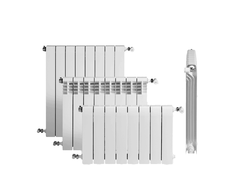 Radiateur à eau réversible DUBAL 45 8 éléments avec la référence 194A15801 de la marque BAXI