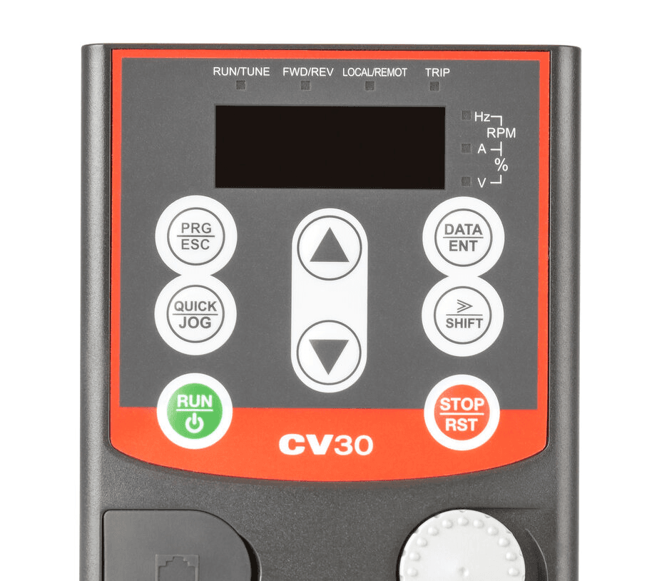 Variateur de fréquence monophasé de 0,75 kW CV30-008-S2 avec la référence 6B1BA000002 de la marque SALICRU