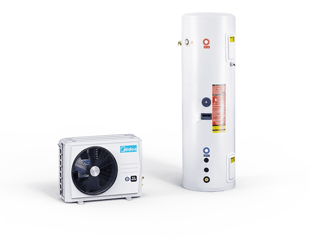 Pompe à chaleur pour ECS Midea Combo Split 200 litres avec la référence COMBOSPLIT200 de la marque MIDEA