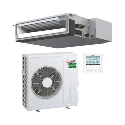 Climatiseur gainable Mitsubishi Electric MSEZ-35VA 3,5 kW 12000 BTU avec la référence MSEZ-35VA de la marque MITSUBISHI