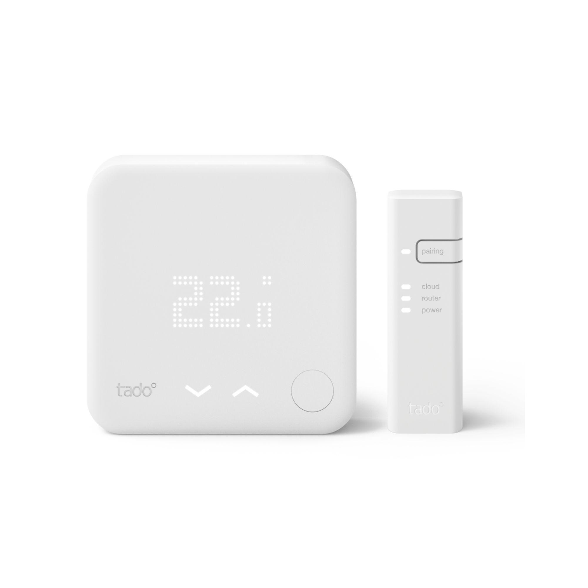 Thermostat intelligent filaire Tado V3+ - Kit de démarrage avec la référence ST KIT V3+ de la marque TADO