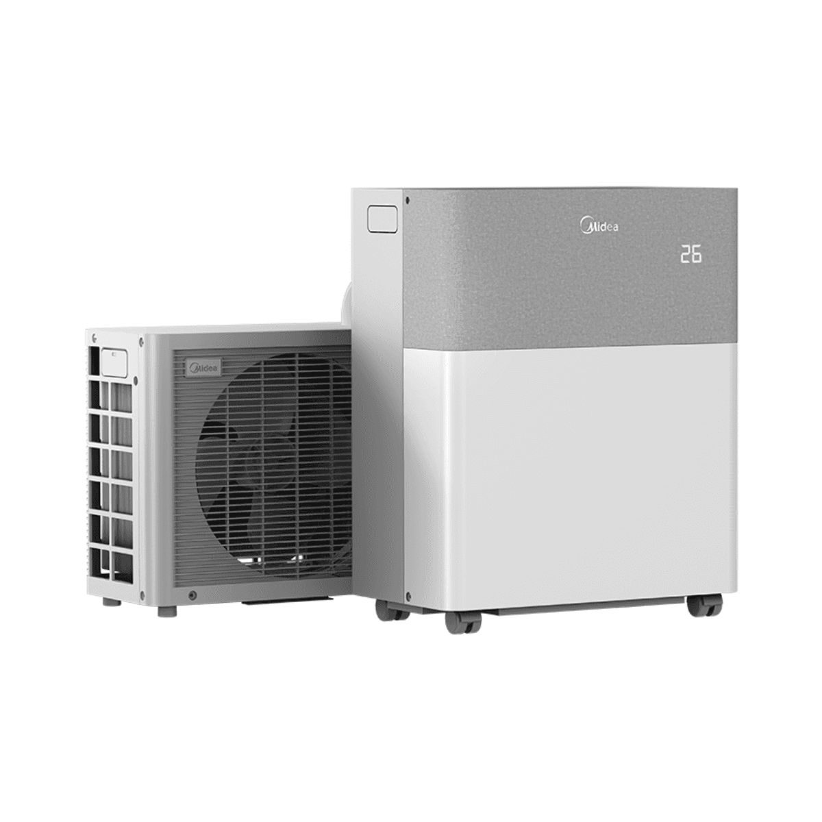 Climatiseur et déshumidificateur portable 4 en 1 Midea PortaSplit 3,5 kW avec la référence 13907811 de la marque MIDEA