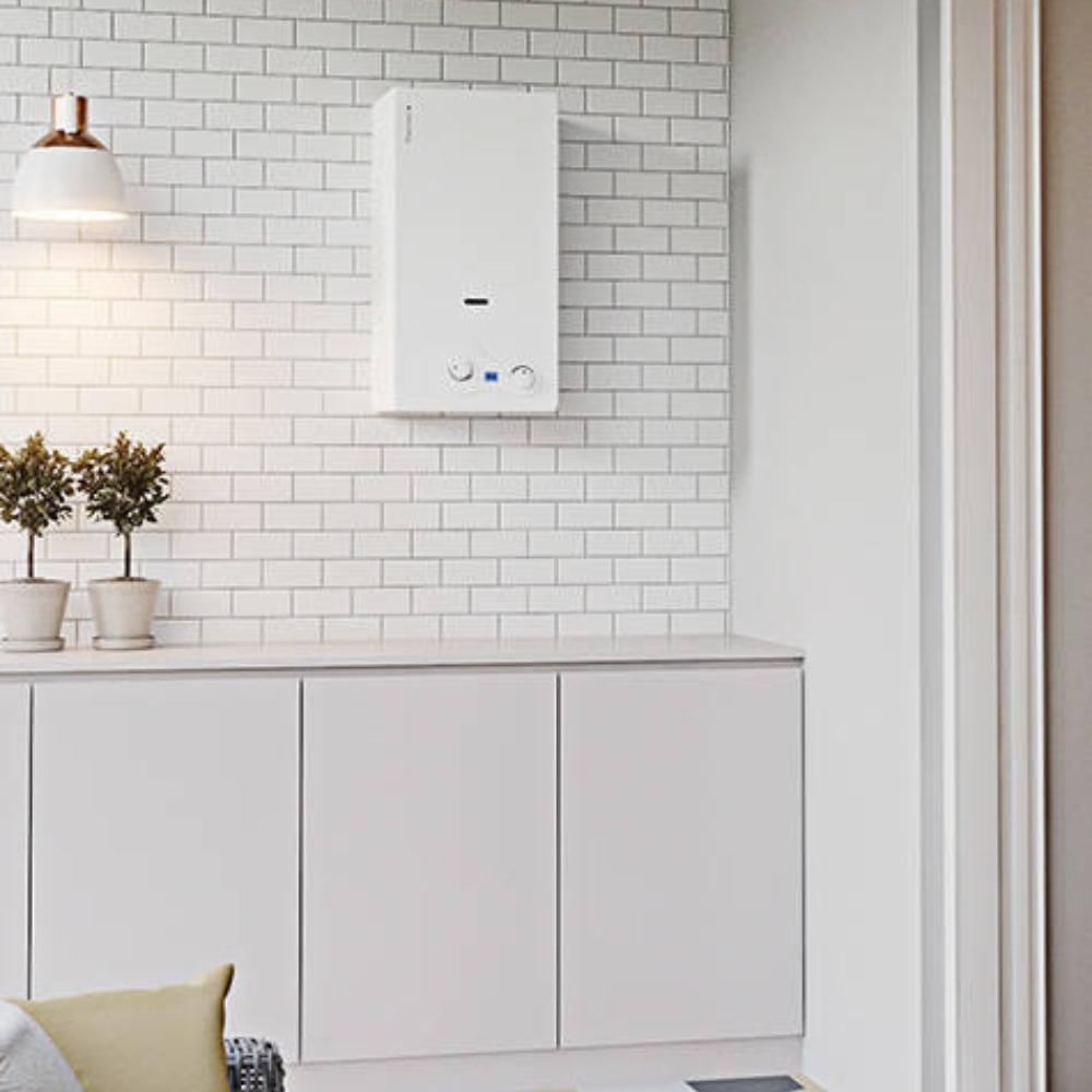 Chauffe-eau atmosphérique à gaz naturel Thermor IONO Select 11 avec la référence 298014 de la marque THERMOR