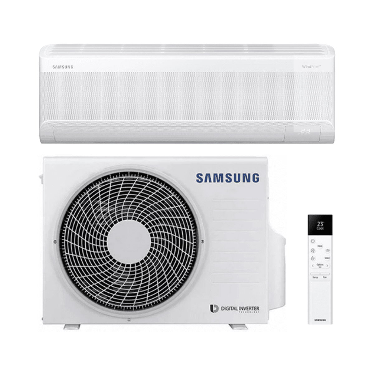 Climatiseur avec wifi Samsung WindFree Avant S2 4,3 kW 15000 BTU avec la référence SAMWINDAVANT15 de la marque SAMSUNG
